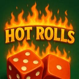 Hot Rolls Dice Strategy Game logo