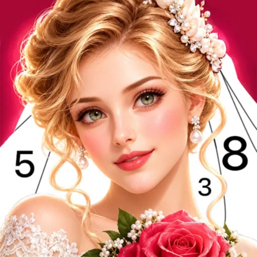 Wedding Color Paint By Number logo