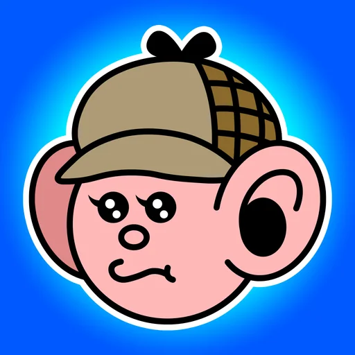 耳だけ探偵 - 論理パズルひまつぶしげーむ logo