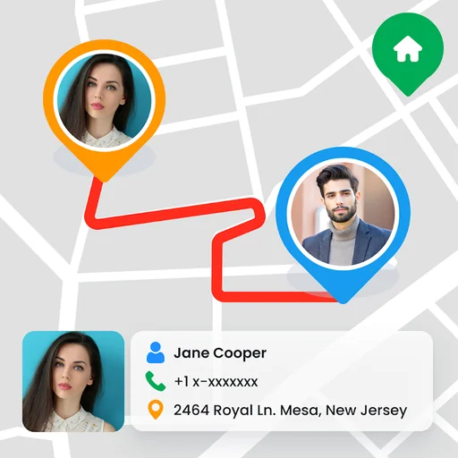 Phone Tracker, Family Location logo
