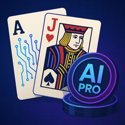 Blackjack AI Pro Training logo