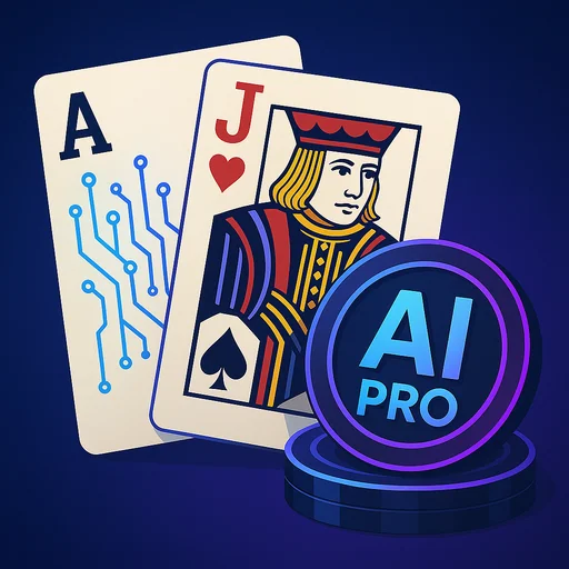 Blackjack AI Pro Training logo
