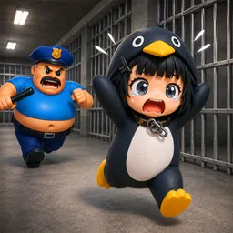 Gugu Gaga Penguin: Mini Games logo