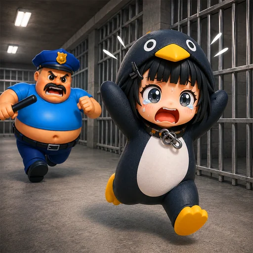 Gugu Gaga Penguin: Mini Games logo
