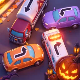 Traffic Untangle: Puzzle Roads logo