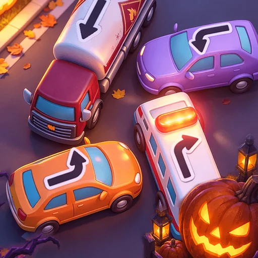 Traffic Untangle: Puzzle Roads logo