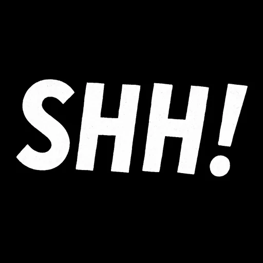 shush! logo