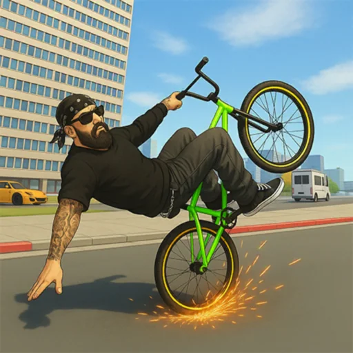 Bike Wheelie: Parkour Master logo