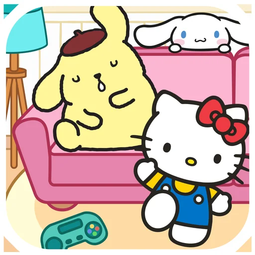 Hello Kitty And Friends World logo
