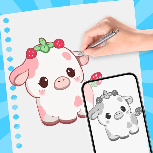 Artflow: AR drawing & Paint logo