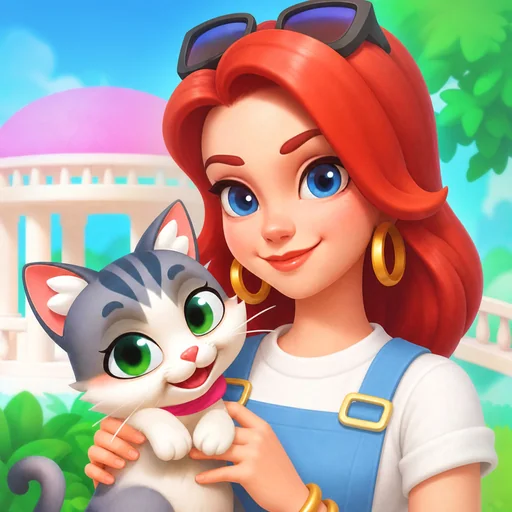 Pets Harbor: Merge & Restore logo
