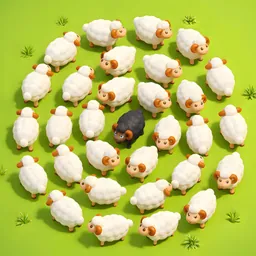 Sheep Dash: Farm Animal Escape logo