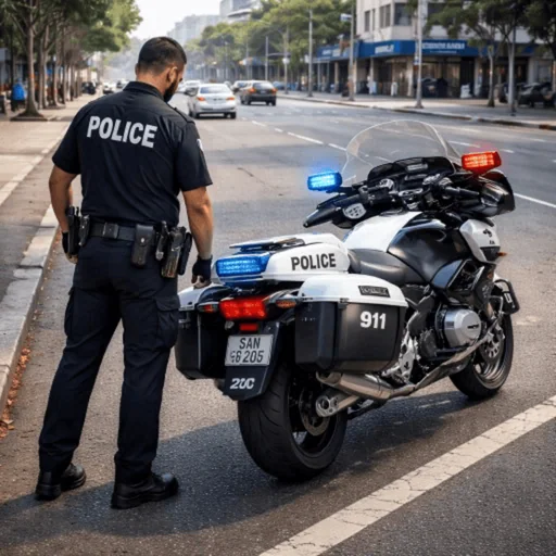 Police Patrol Motorcycle Games logo
