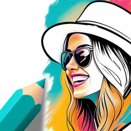 Color Pop : AI Coloring Game logo