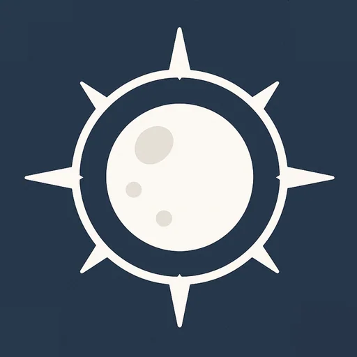 MoonCompass : Find the Moon logo