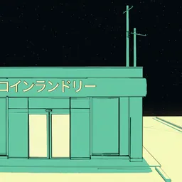脱出ゲーム 最果てランドリー logo