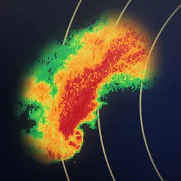 MesoRadar: Storm & Snow Radar logo