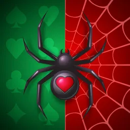 Spider Solitaire - Retro Card logo