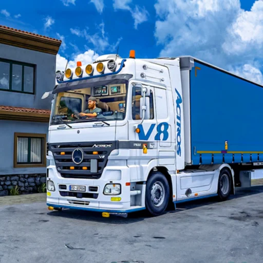 European Truck Driving Game logo