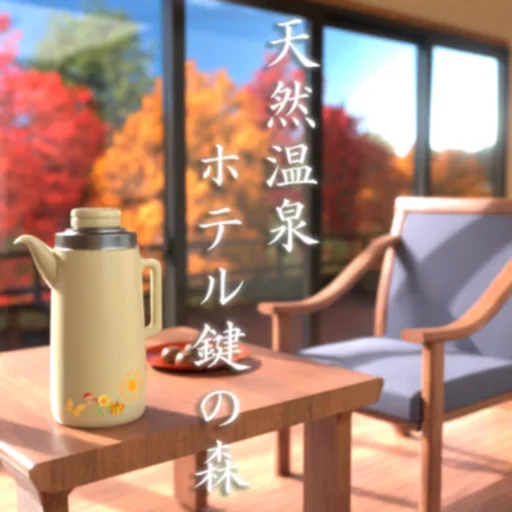 脱出ゲーム 天然温泉 ホテル鍵の森 logo