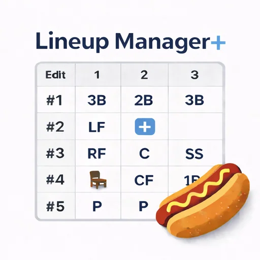 Lineup Manager+ logo