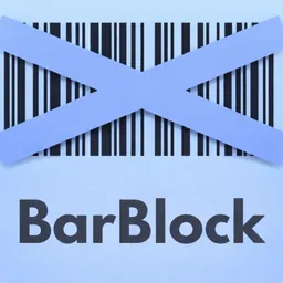 BarBlock: Barcode App Blocker logo