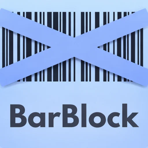 BarBlock: Barcode App Blocker logo
