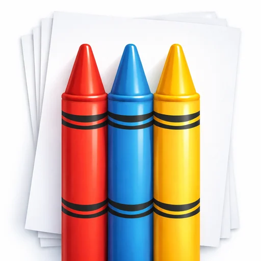 SuperKids Coloring Books logo