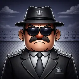 Border Checkpoint Officer logo