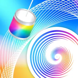 Spiral Art: Relax & Create logo