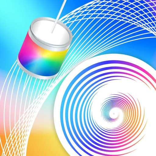 Spiral Art: Relax & Create logo