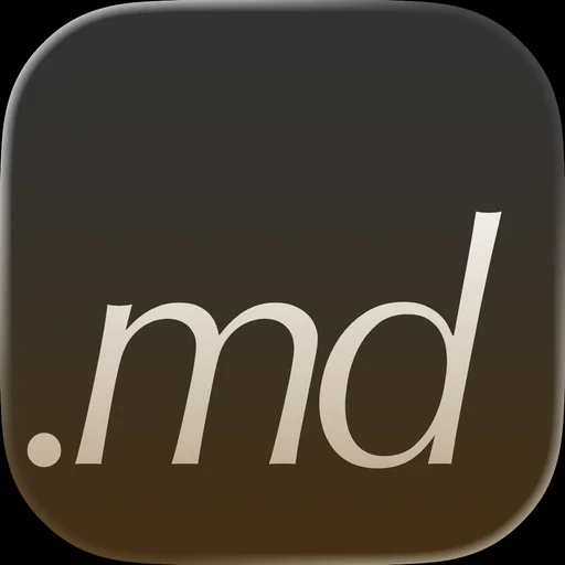 Mdly – Markdown Viewer logo