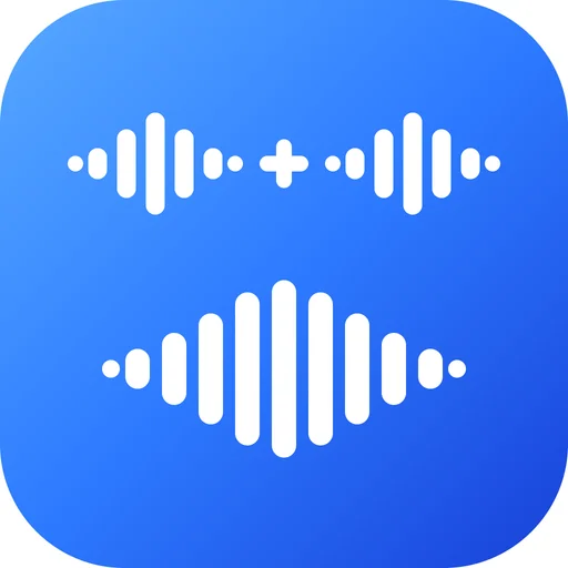 Combine Voice Memos + logo
