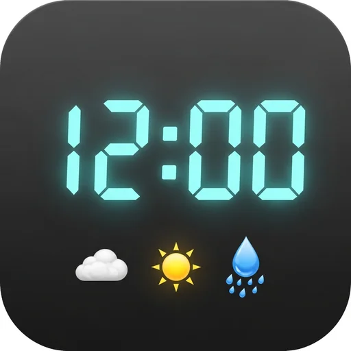 Alarm Clock and Weather logo
