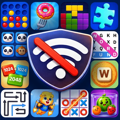 Offline Games & 2 Player Games logo