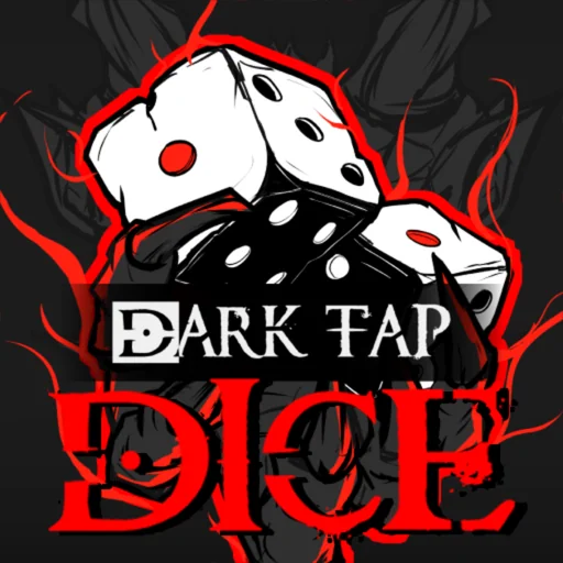 Dark Tap Dice logo