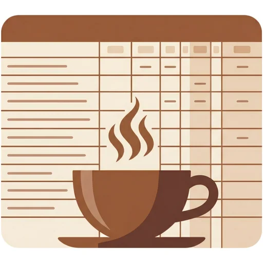 Caffeinated Checkbook logo