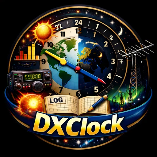 DXClock logo