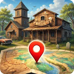GhostTownMap logo