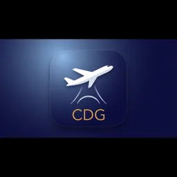 Paris CDG Airport logo