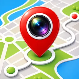 GPS Map Camera ٞ logo