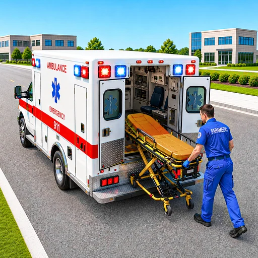 Ambulance Games: 911 Rescue logo