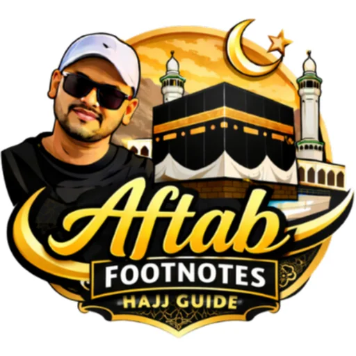 Aftab Footnotes - Hajj Guide logo