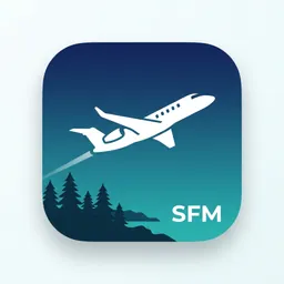 Sanford SFM Airport logo