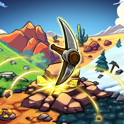 Keep on Mining! - Worlds logo