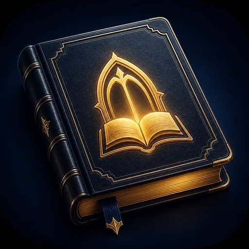 Book, please logo