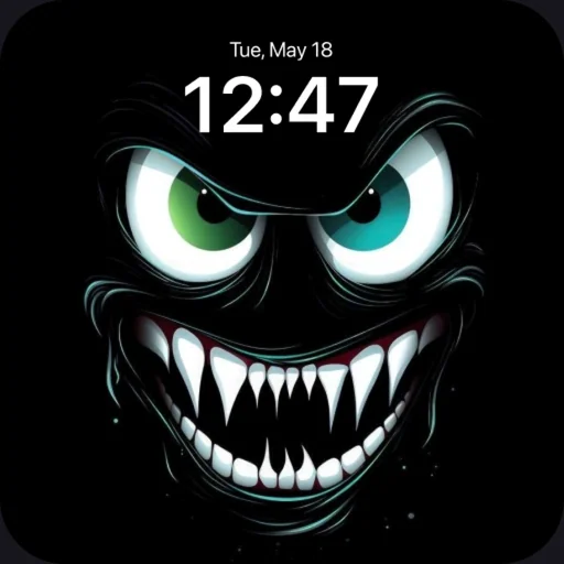 Scary Smile Live Wallpaper logo