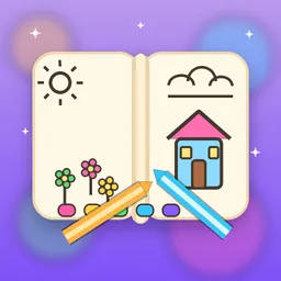 Paint by Numbers 4 Kids logo