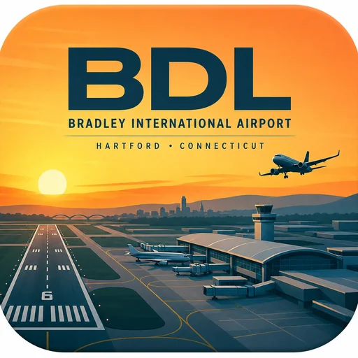 Bradley BDL Airport logo