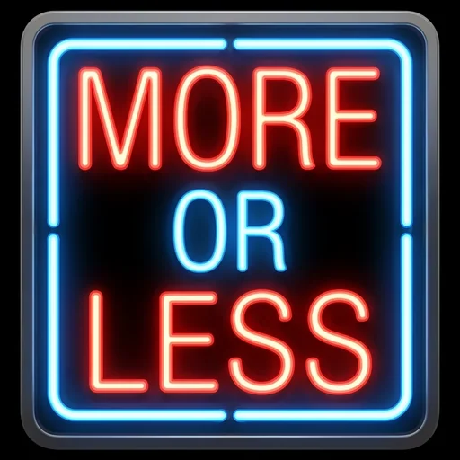 More or Less: Fast Trivia logo
